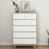 80 cm breite Hochkommode im Skandi Design - Genyna