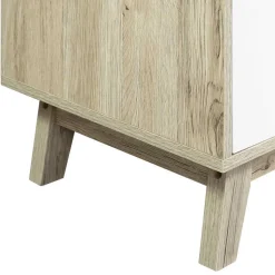 80 cm breite Hochkommode im Skandi Design - Genyna