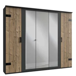 225 cm breiter Kleiderschrank modern - Ardila