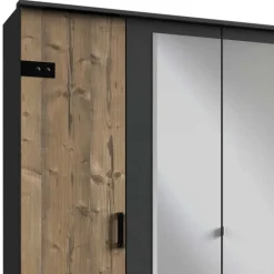 225 cm breiter Kleiderschrank modern - Ardila