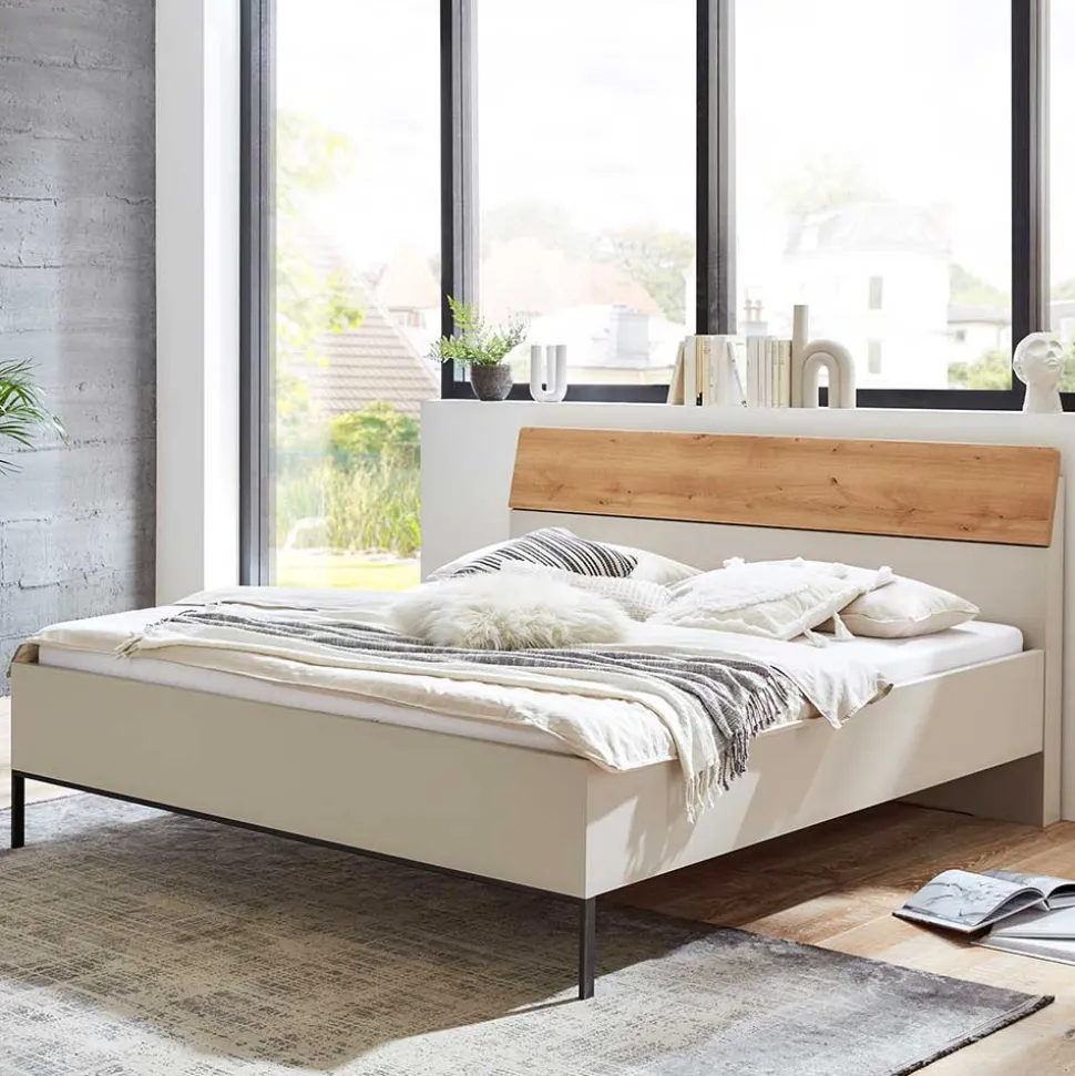 180 cm breites Doppelbett in modernem Design - Kezmina