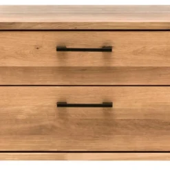 60 cm breites Industrial-Regal aus Wildeichenholz - Ingbo