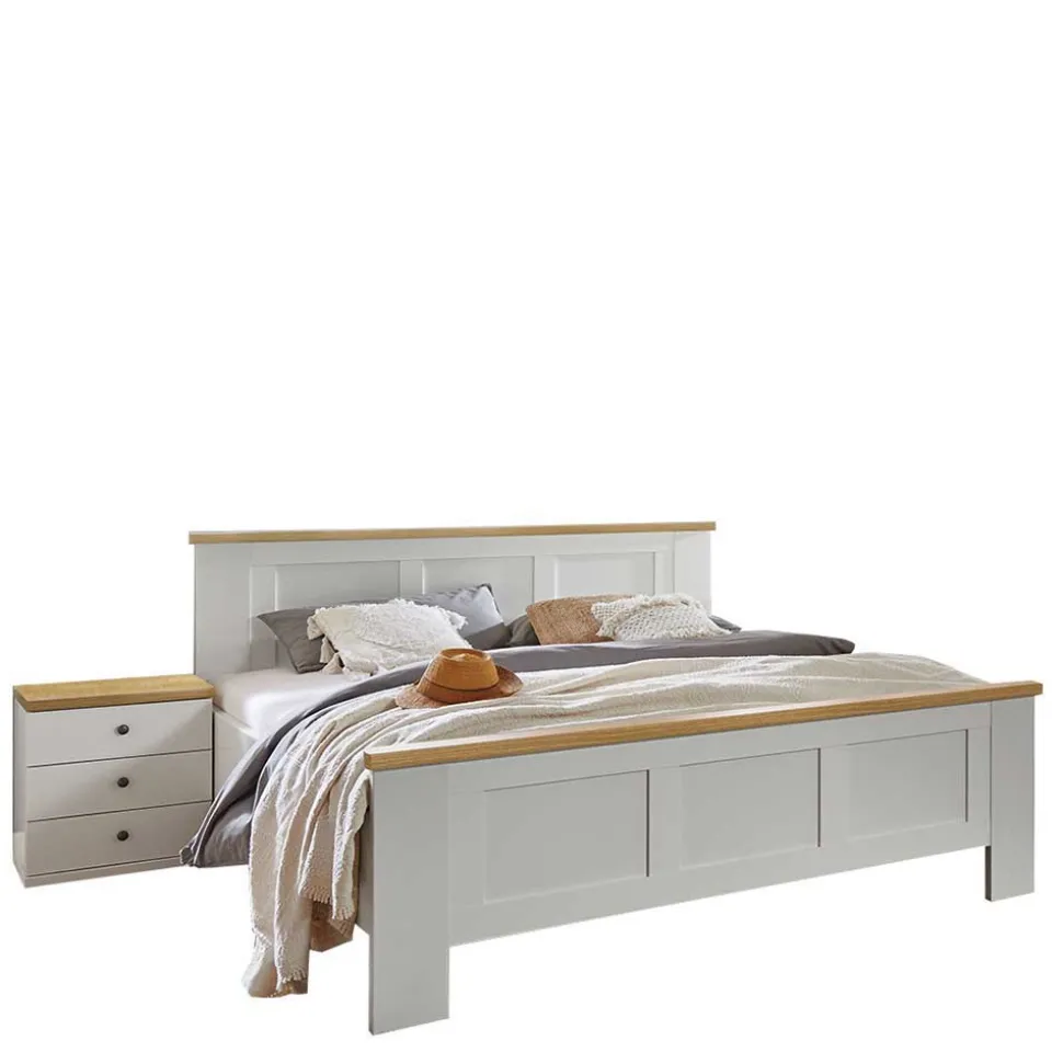 160 cm breites Landhausbett in vier Längen - Ignacio