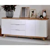 180 cm breites Sideboard in Weiß - Xuana