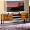 50 cm hohe TV Kommode Natale im Barockstil