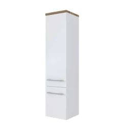 130 cm hoher Badschrank für Wandmontage - Enwicos