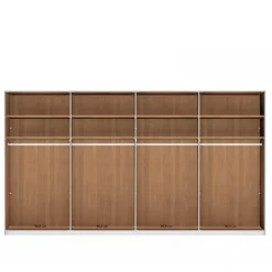 236 cm hoher Kleiderschrank mit acht Türen - Dilacco