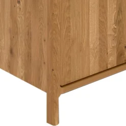 140 cm Kommode mit Türen und Fächern - Laida