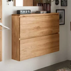 24 cm tiefer Wand Schuhschrank mit zwei Klappen - Sotunes