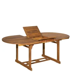 Akazie Gartengruppe mit Tisch oval - Egina (vierteilig)
