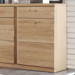 Anrichte Smonia aus Wildeiche Bianco