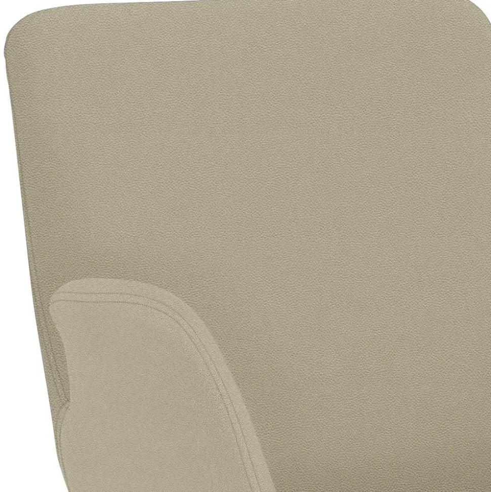 Armlehnen Barstuhl in Taupe & Schwarz - Paigton