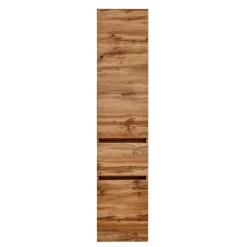 Bad Seitenschrank in Holz Optik Wildeiche - Iliam