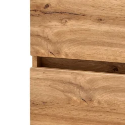 Bad Seitenschrank in Holz Optik Wildeiche - Iliam