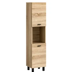 Badezimmerschrank in Sonoma-Eiche Optik - Hoxtona