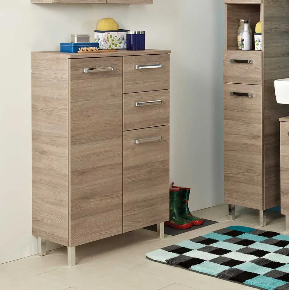 Badezimmer-Unterschrank 60 cm breit - Lemi