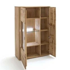 Balkeneiche Highboard 2-türig - Destal