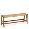 Bank aus Rattan Geflecht & Teak Holz - Thani
