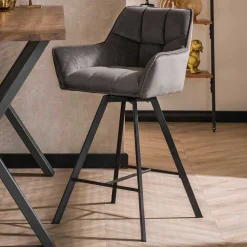Bar Drehstühle mit 69 cm Sitzhöhe - Foxxy (2er Set)
