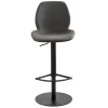 Barhocker mit Lehne in modernem Design - Aceh