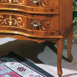 Barock gestaltete Kommode Agosto mit 2 Schubladen