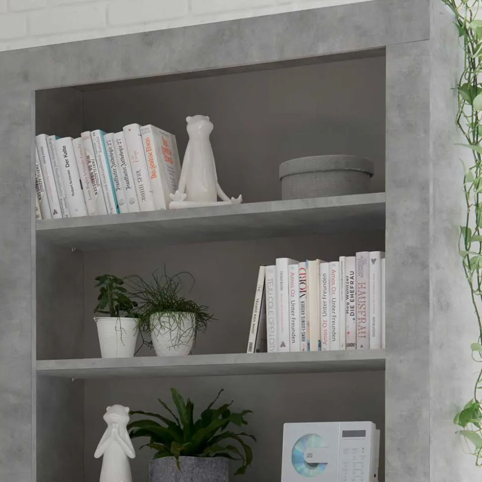 Bücher Regal in Beton Nachbildung - Irian