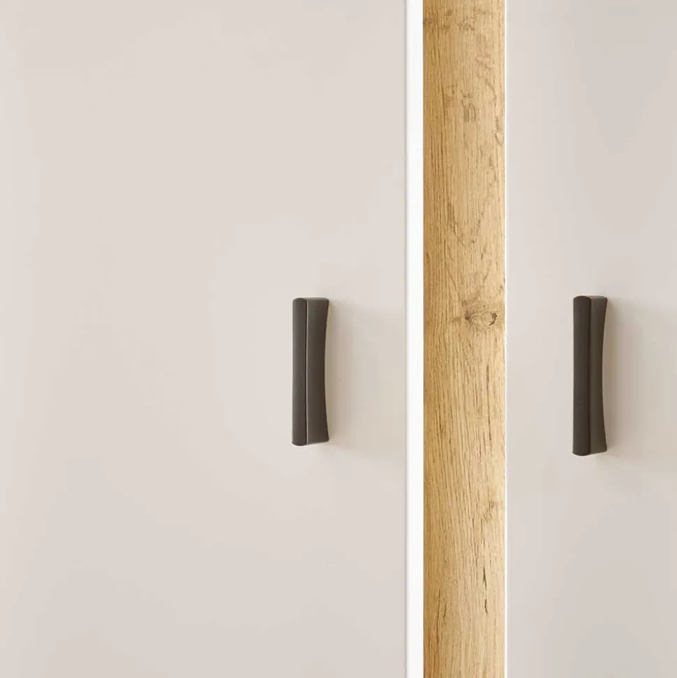 Beleuchtete TV Anbauwand Möbelset - Racelyn (dreiteilig)