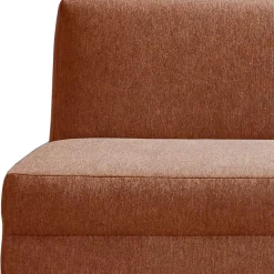 Bequemes Schlafsofa in Kupfer Braun - Monte