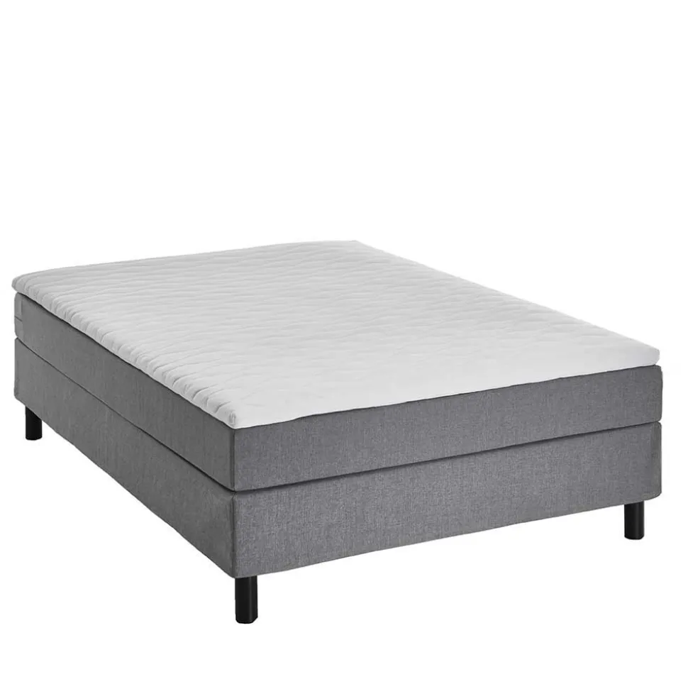 Bett für Dachschrägen in Grau & Schwarz - Esmeraldino