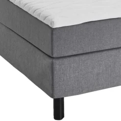 Bett für Dachschrägen in Grau & Schwarz - Esmeraldino