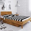 Bettkasten Einzelbett aus Wildeiche Holz - Eavy II
