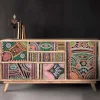 Boho Style Kommode handbemalt - Winner