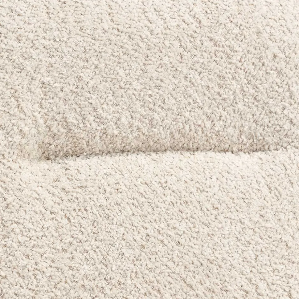 Boucle Drehstuhl in Creme - Rocono