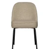 Boucle Polsterstühle in Beige - Laderla (2er Set)