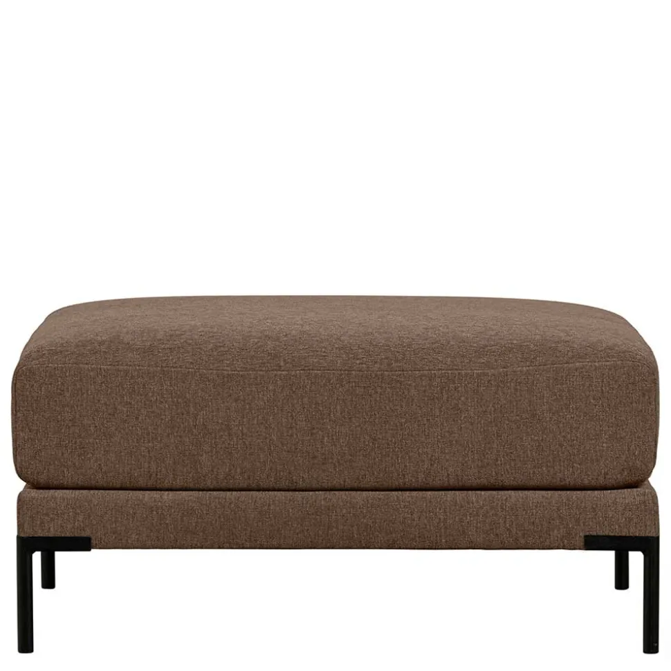 Brauner Polsterhocker 100x44x100 cm - Ravonia