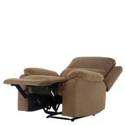 Brauner Sessel mit Relaxfunktion - Ceoni