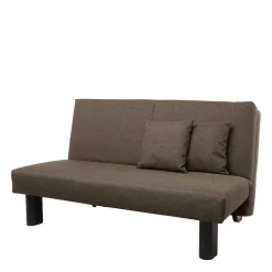 Braunes Schlafsofa mit Faltmechanik - Lucca