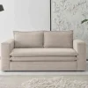 Breitcord Zweisitzer in Beige - Jony