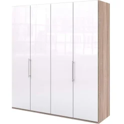 Breiter Kleiderschrank mit 2 Gleittüren - Bosays