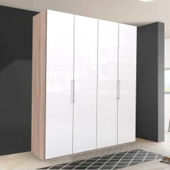 Breiter Kleiderschrank mit 2 Gleittüren - Bosays