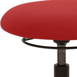 Bürohocker in Rot & Schwarz - Myranga