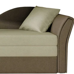 Chaiselongue mit Bettfunktion zweifarbig - Lagroma