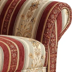 Chenille Landhaussofa mit Federkern - Comi