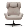 Chenille Loungesessel drehbar - Marocana