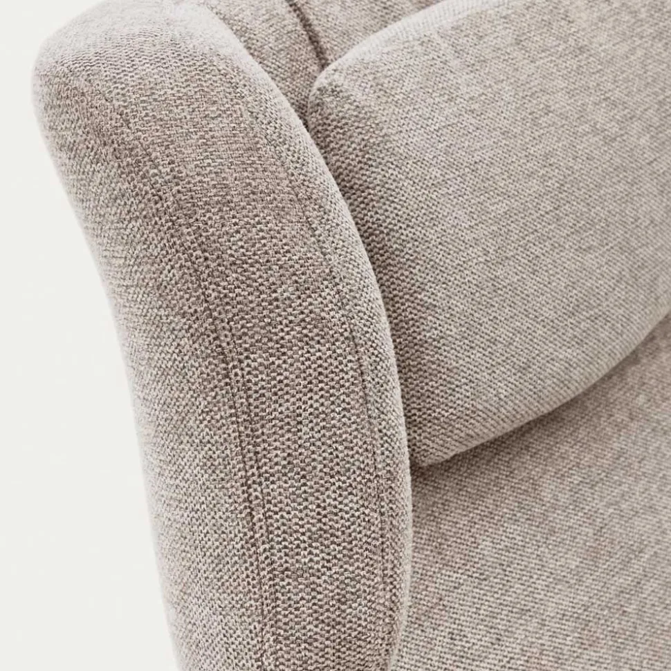 Chenille Loungesessel drehbar - Marocana