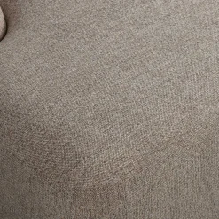Chenille Sofaecke in Beige - Jaturna