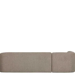 Chenille Sofaecke in Beige - Jaturna