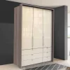 150cm breiter Kleiderschrank mit sechs Schubladen - Membres