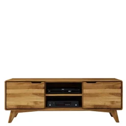 134cm breiter TV Unterschrank aus Holz - Eavy I
