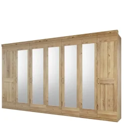 221cm hoher Kleiderschrank mit sieben Türen - Zamron I